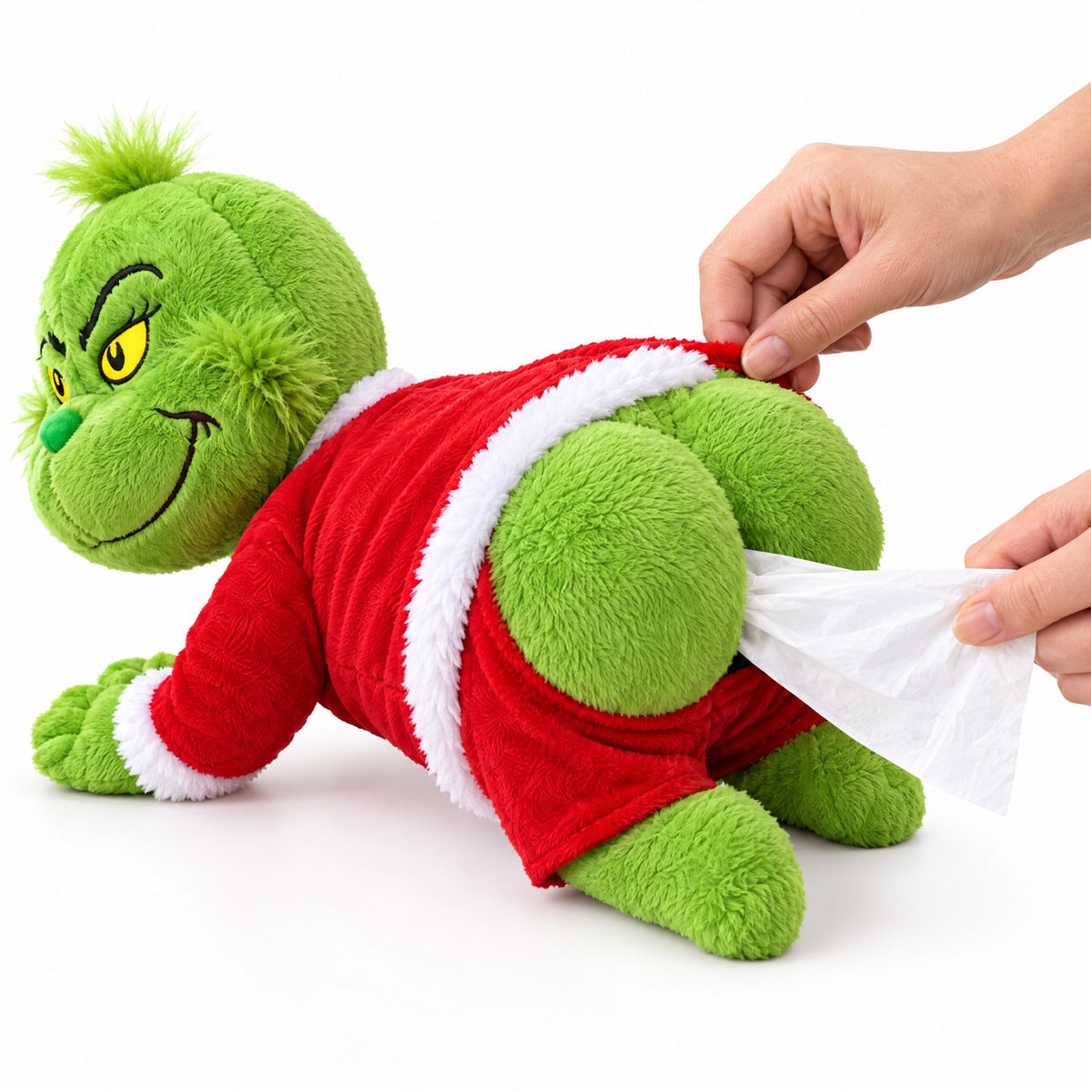The Grinch Bum Tissue Holder
